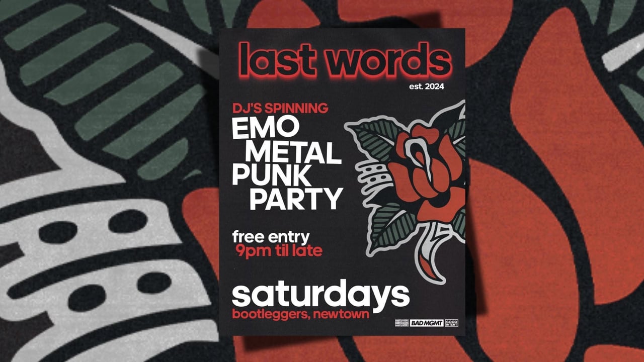 Last Words Emo Night | FREE ENTRY | Weekly Punk / Emo / Metal / Party