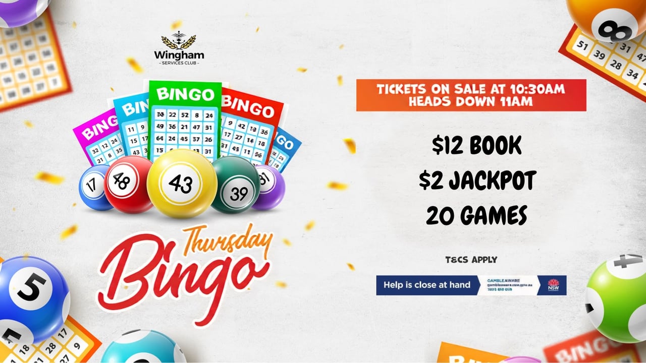 Thursday Bingo