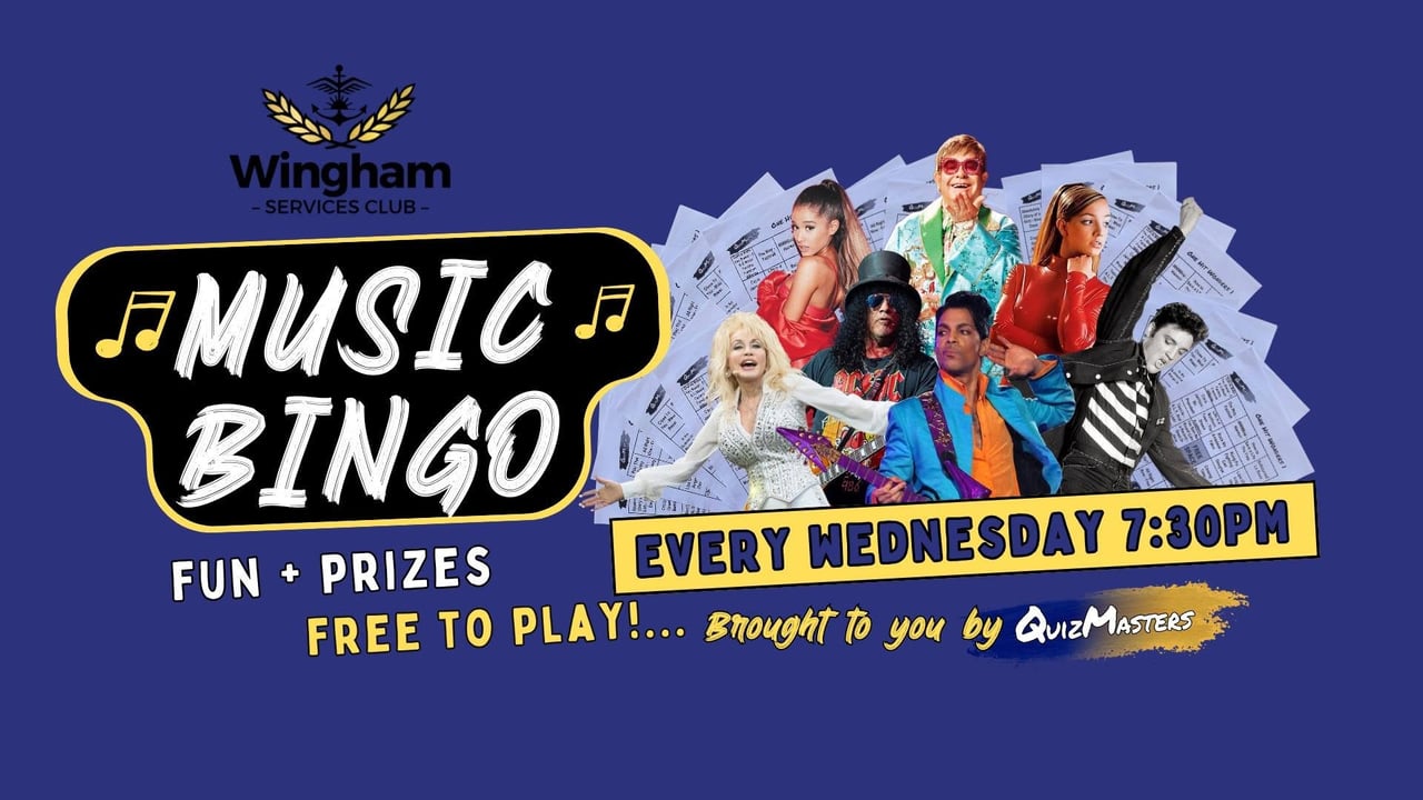 Music Bingo Wednesdays