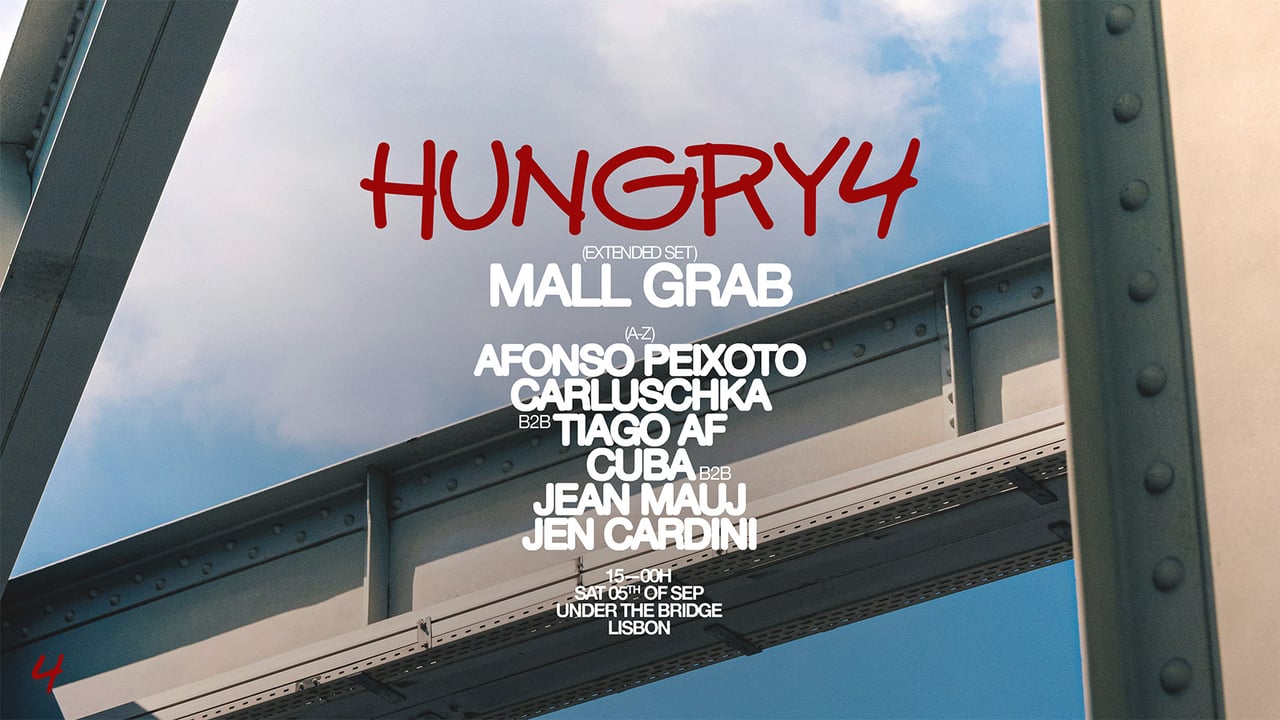 Hungry4 ps. Mall Grab (extended set) Under The Bridge - Open Air