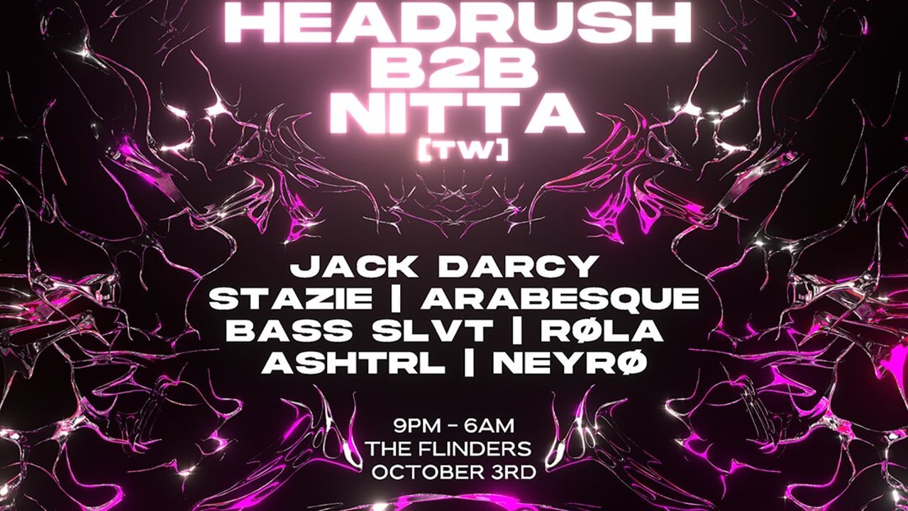 BLACK NOIR presents: headrush B2B NITTA [TW]