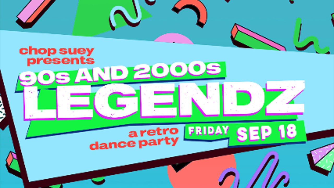 90s & 2000s LEGENDZ: A RETRO DANCE PARTY