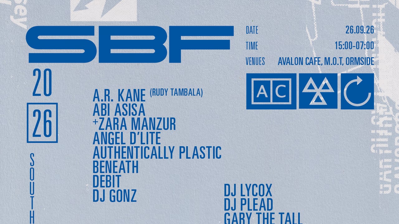 ✹ SBF'26 ✹ Avalon, M.O.T & Ormside ✹