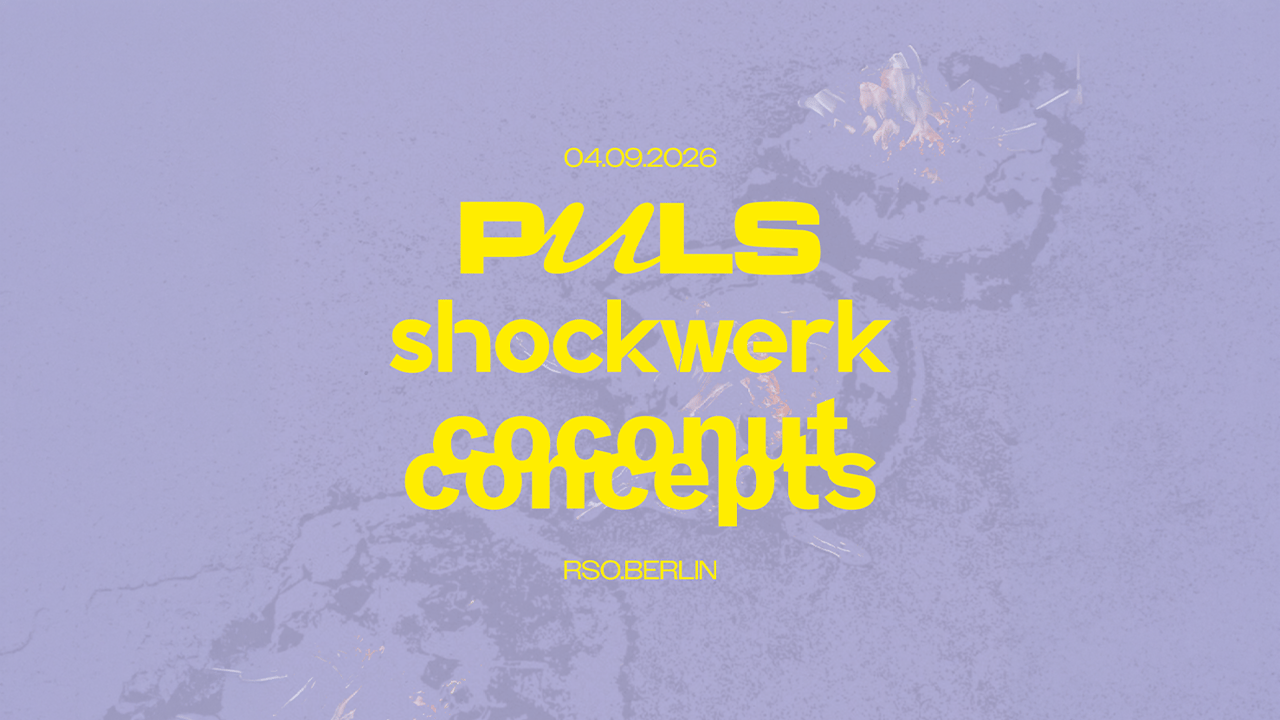 PULS x shockwerk x coconut concepts pres. LAST SUMMER NIGHT