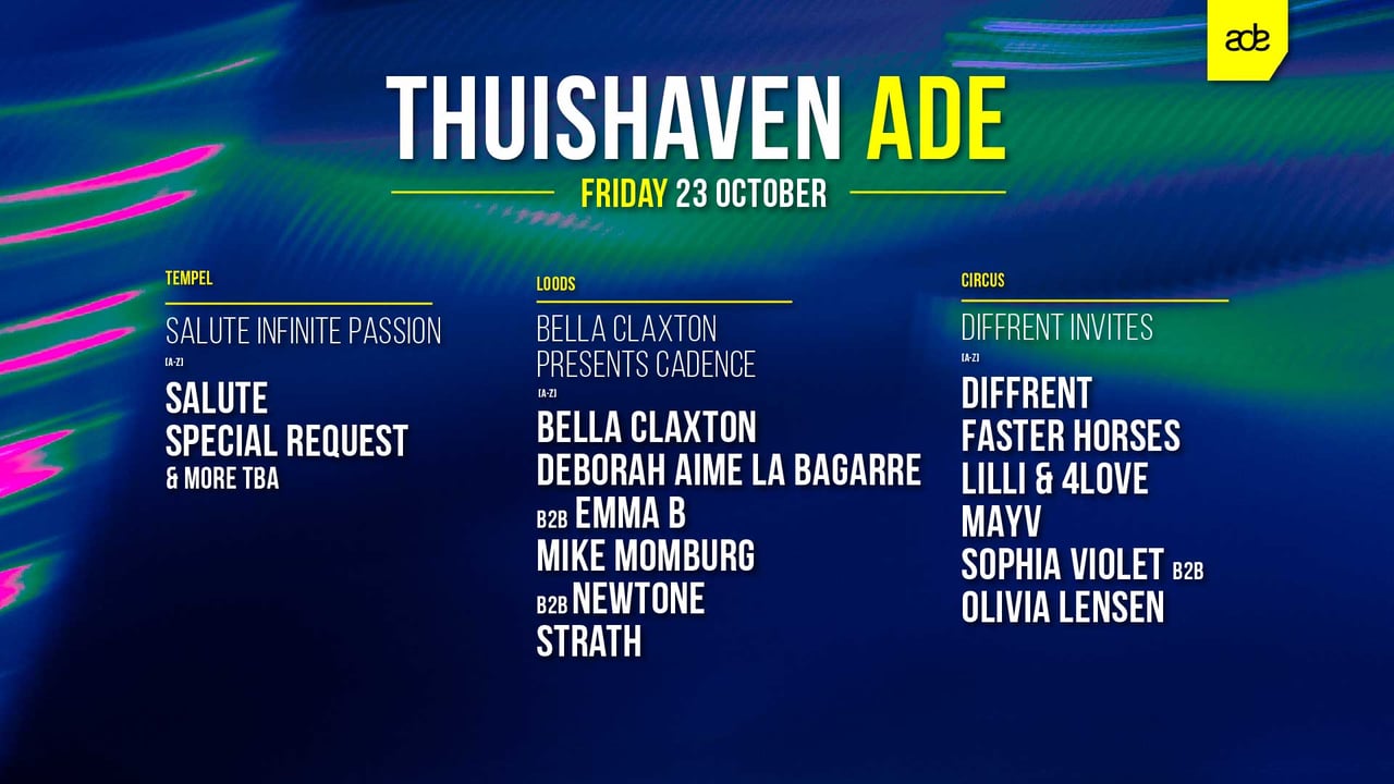 23 OCT - Friday Day with salute / Diffrent & Bella Claxton