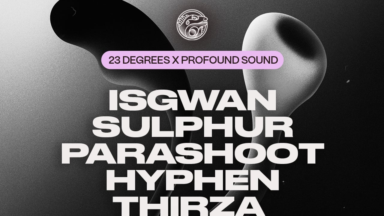 23 Degrees x Profound Sound: IsGwan, Sulphur, parashoot, Hyphen & THIRZA