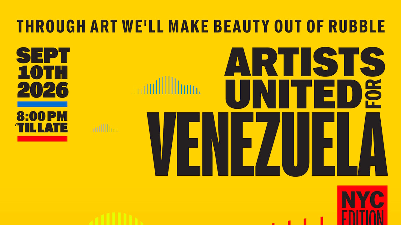 Artists United for Venezuela - NYC Edition