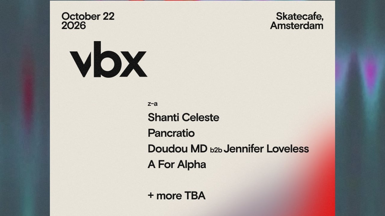 Shanti Celeste Curates VBX - Skatecafe - ADE 22.10