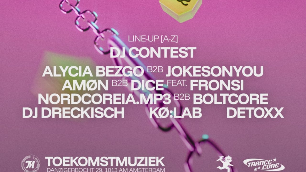 OBSCUUR x Trancecore ADE with DJ DRECKISCH, Alycia Bezgo, Kø:lab, JOKESONYOU, DICE, Amøn