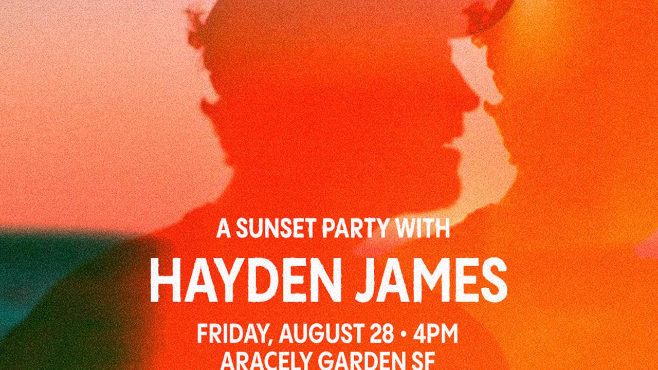 Hayden James @ Aracely Cafe