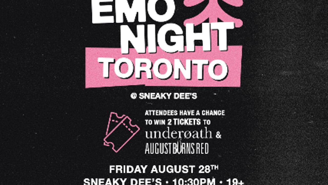 Emo Night Toronto at Sneaky Dee's