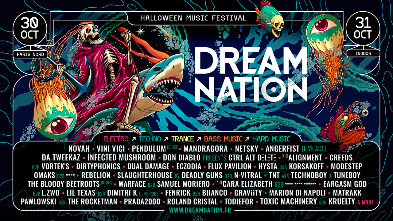 Dream Nation FestIVAL 'HALLOWEEN EDITION' – PARIS