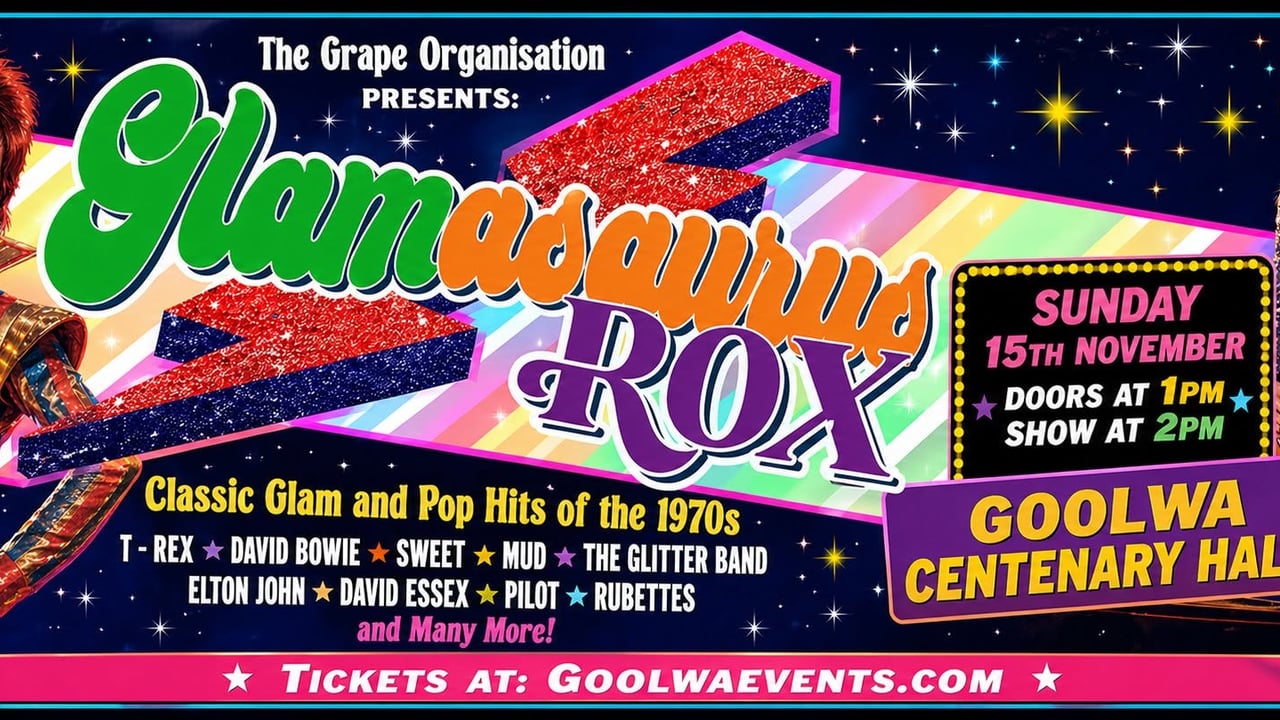 Glamasaurus Rox - Goolwa Centenary Hall