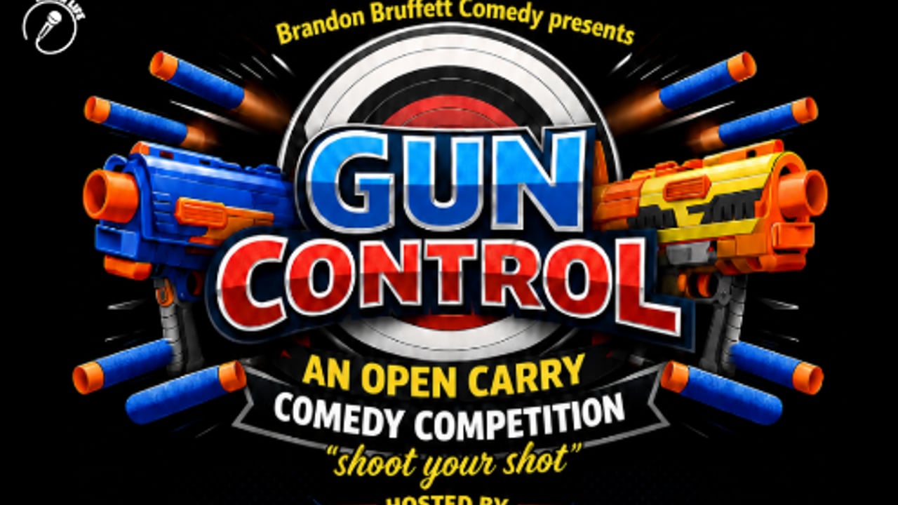 Gun Control: Comedy Show with Nerf Guns