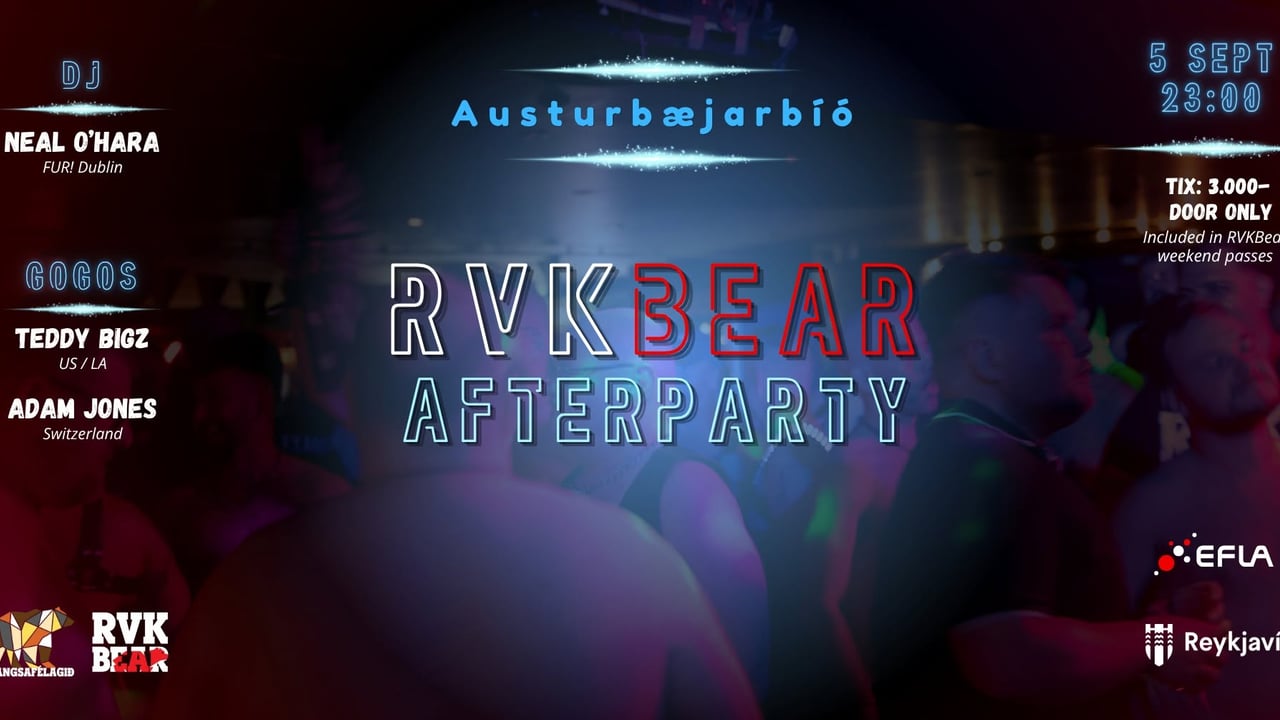Reykjavík Bear After Dark - Afterparty