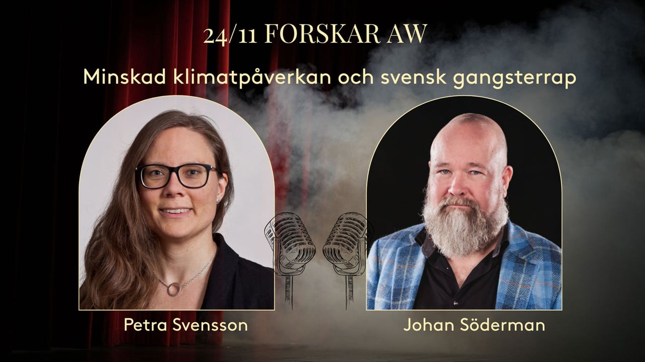 Ett smörrebröd, en dryck och två forskare