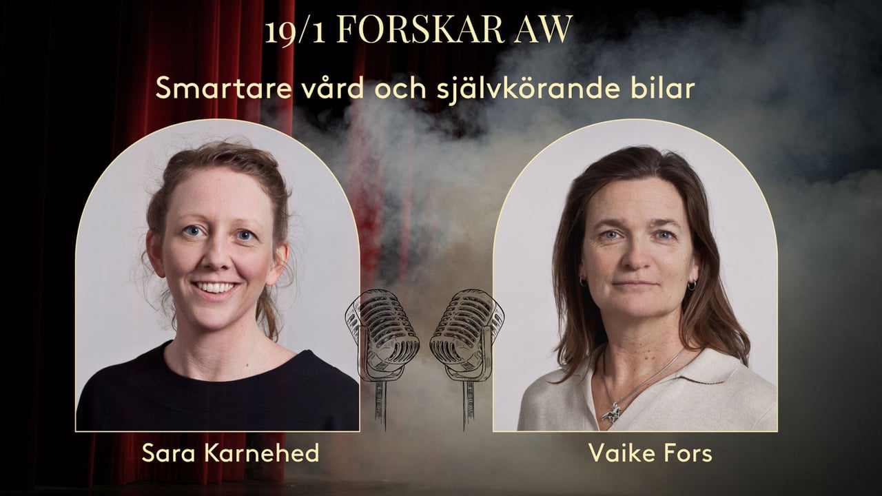 Ett smörrebröd, en dryck och två forskare