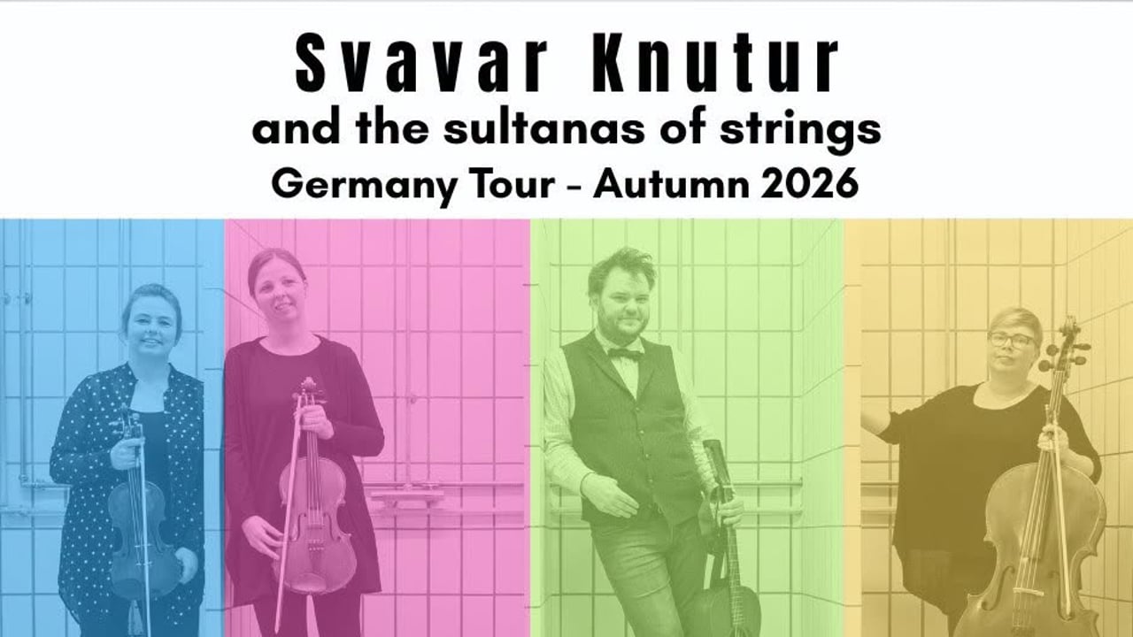 Svavar Knutur and the Sultanas of strings on tour