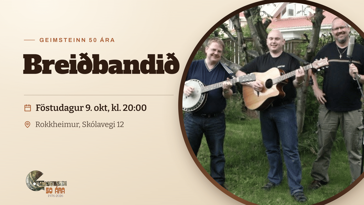 Breiðbandið - Geimsteinn 50 ára