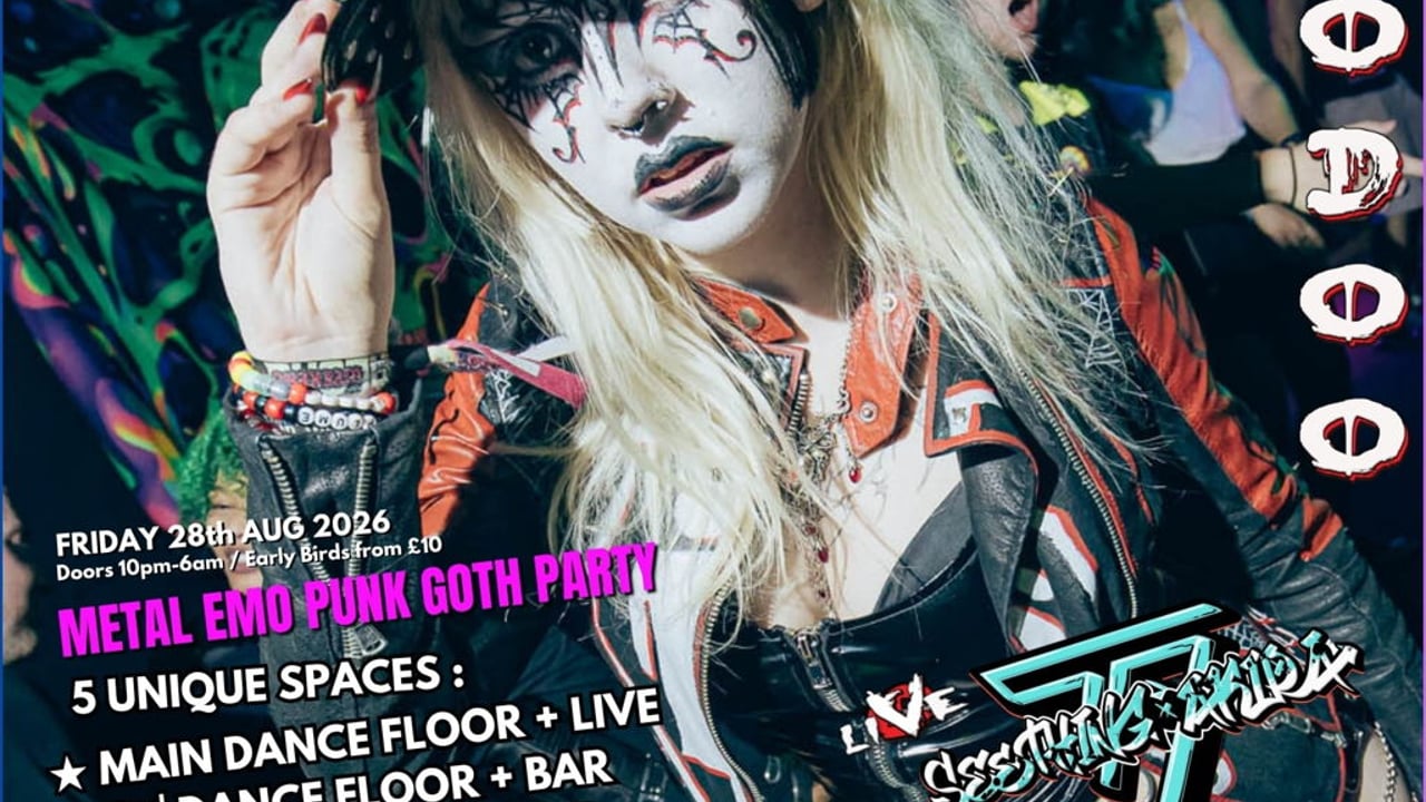 VOODOO ★ LONDON <Metal Emo Punk Goth Party> Aug 2026 - New Venue - ft Live