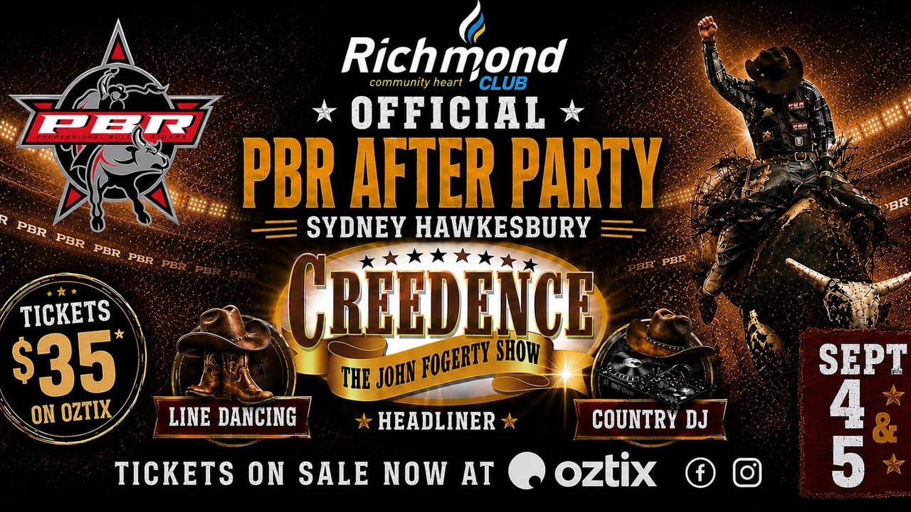 PBR After Party with Creedence The John Fogerty Show - 4 Sept 2026