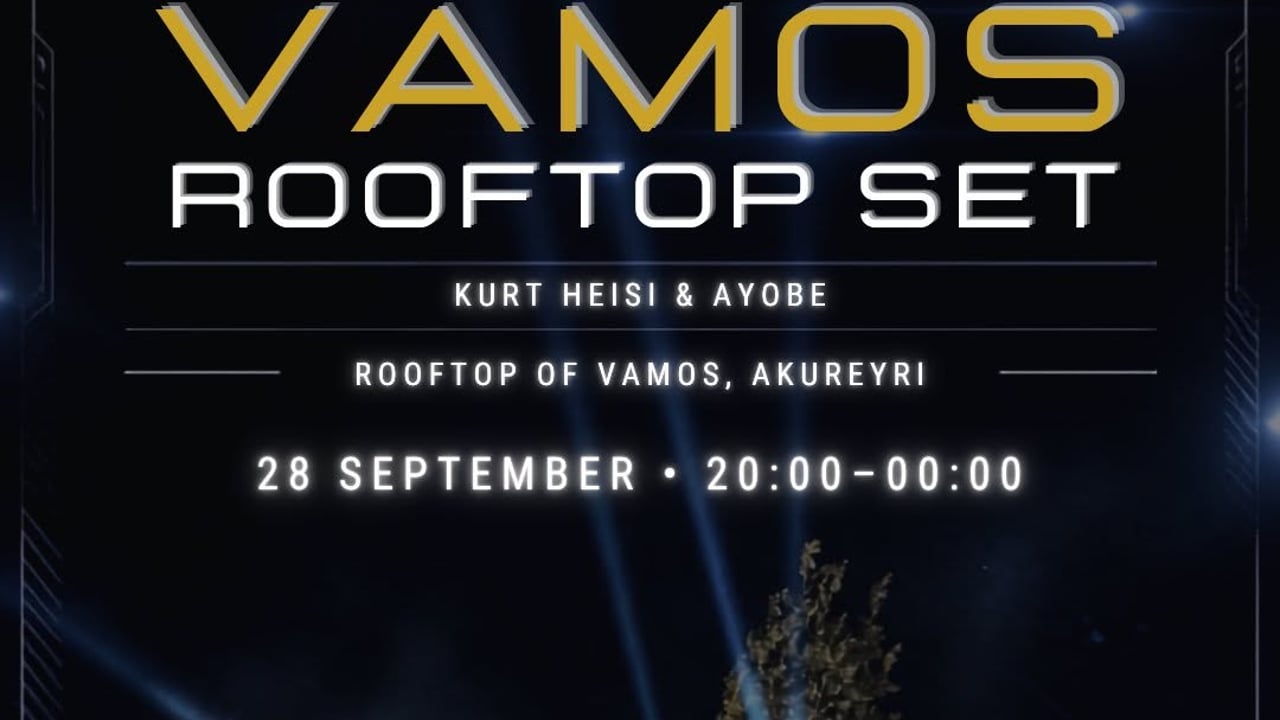 VAMOS ROOFTOP SET - AKUREYRARVAKA