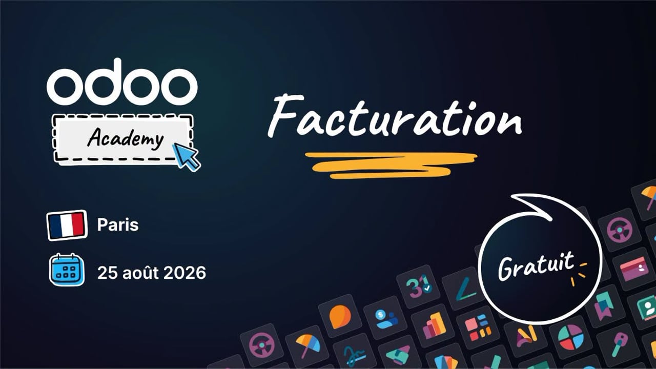 Odoo Academy Facturation - Paris
