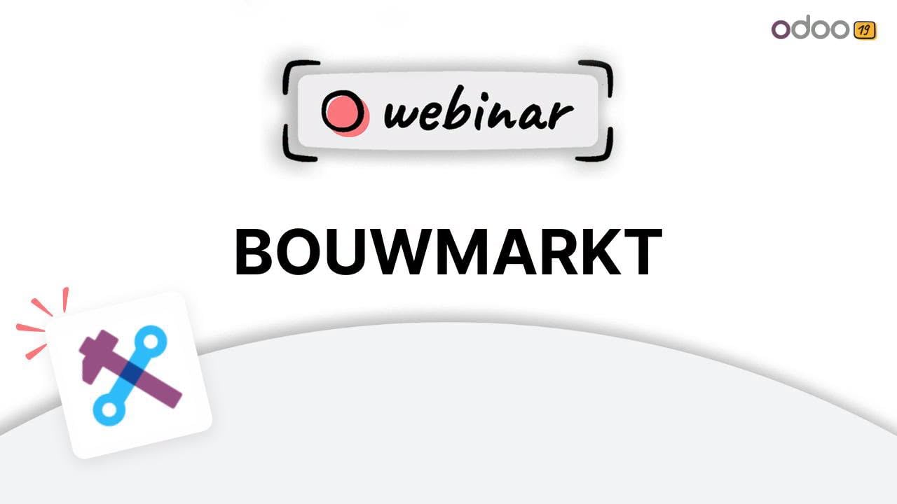 Odoo Sectorwebinar - Bouwmarkt