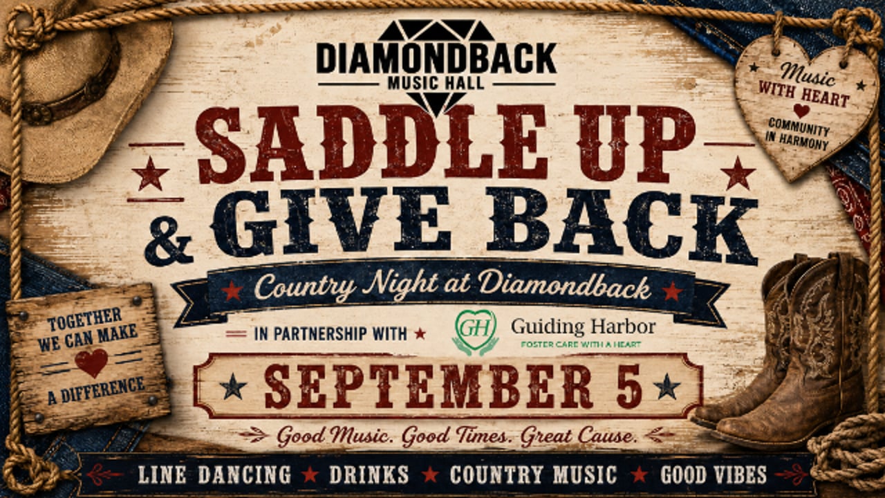 Saddle Up & Give Back (Green Night)