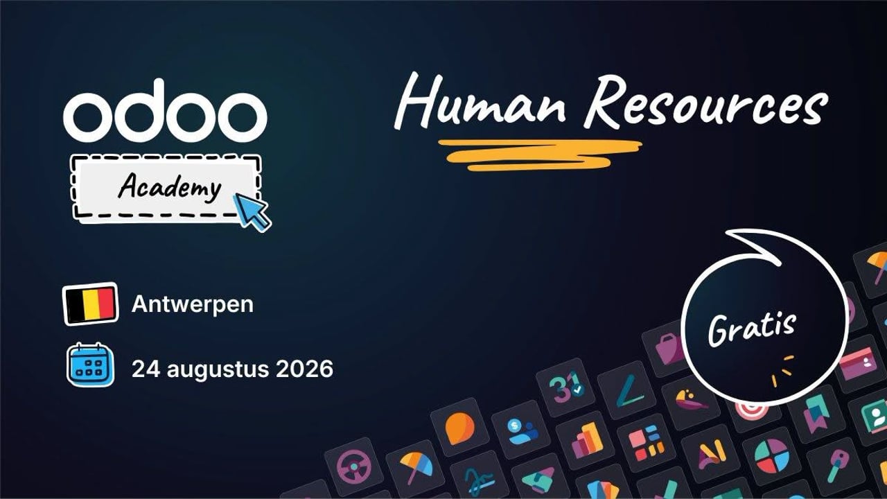 Odoo Academy Human Resources - Antwerpen
