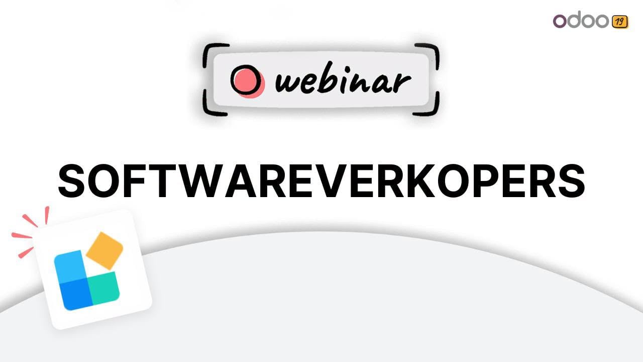Odoo Sectorwebinar - Softwareverkopers