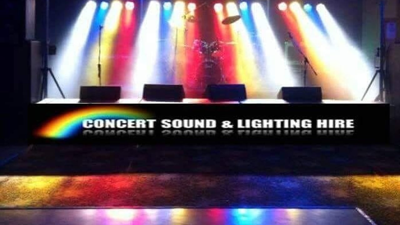 Concert Sound and Lighting Hire