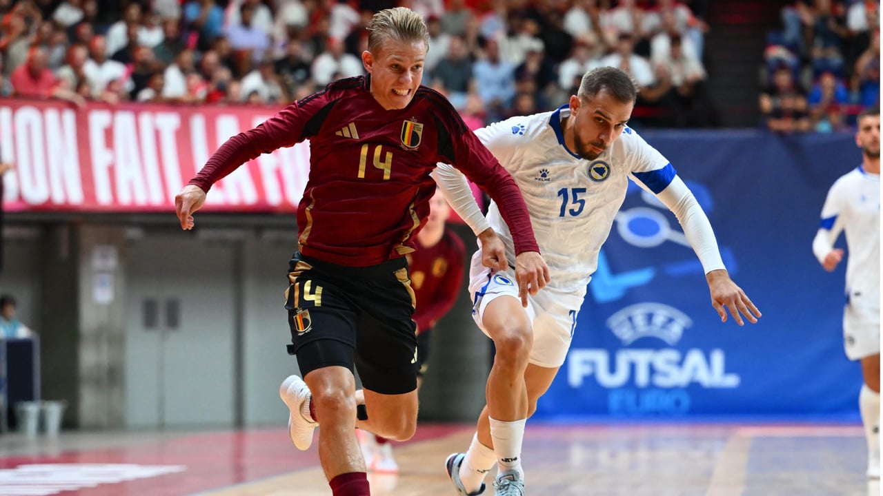 FIFA Futsal: Belgium v Slovenia