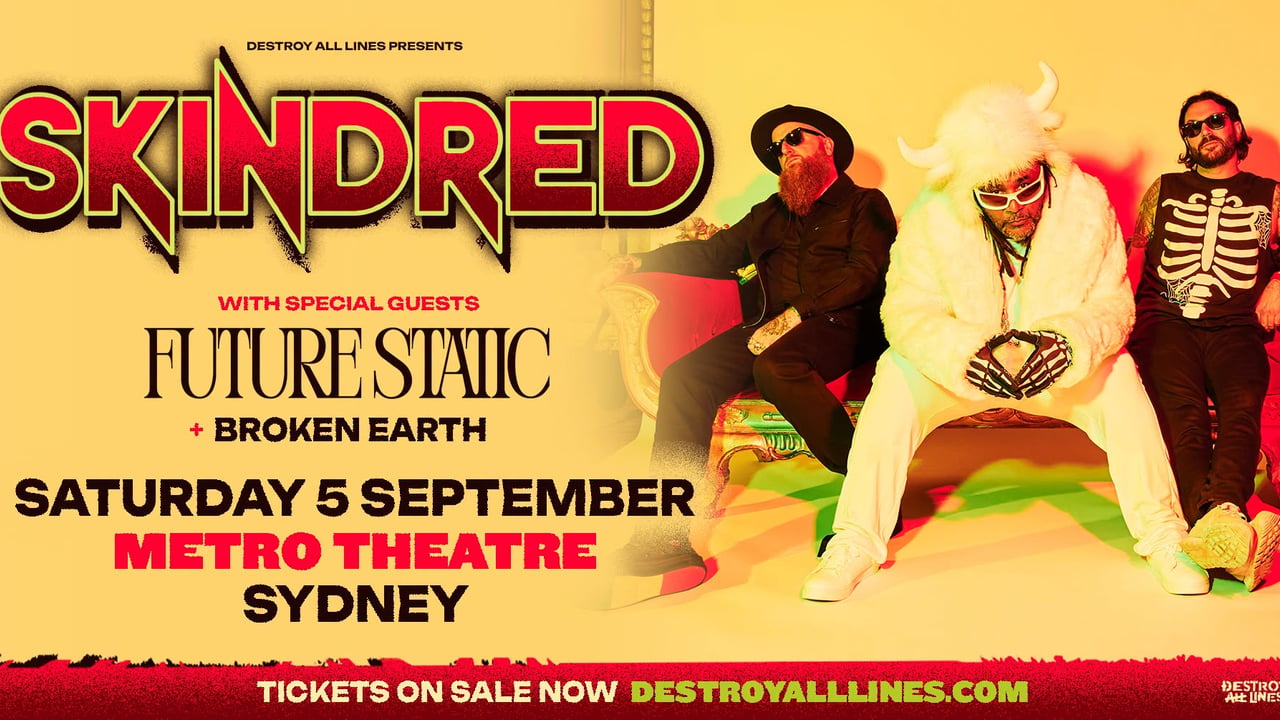 Skindred // Sydney // Australian Tour // Metro Theatre // 18+