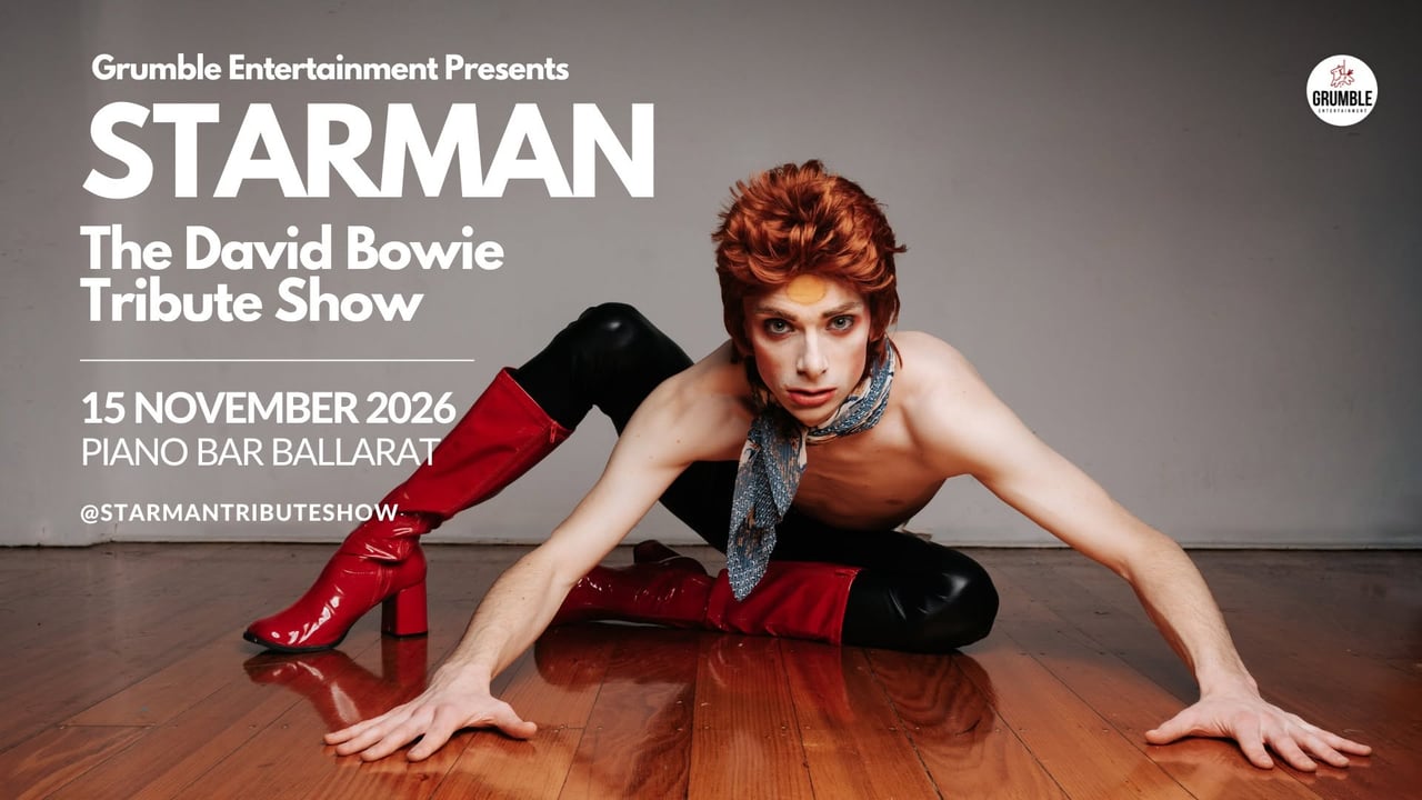 Starman The David Bowie Tribute Show @ Piano Bar Ballarat