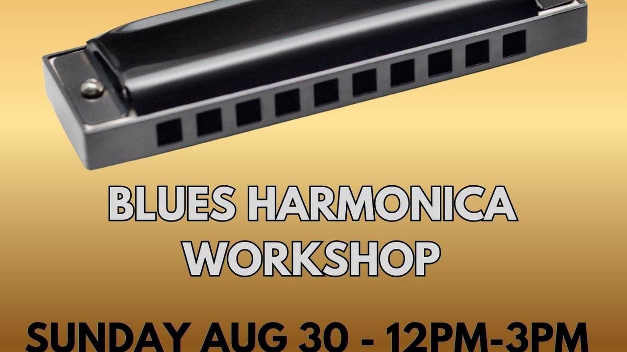 BLUES HARMONICA WORKSHOP @ 8 BALL AITKEN STUDIO'S, GLASS HOUSE MOUNTAINS