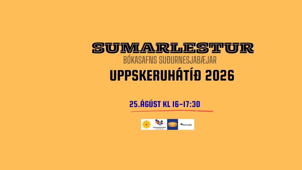 Uppskeruhátíð sumarlesturs 2026