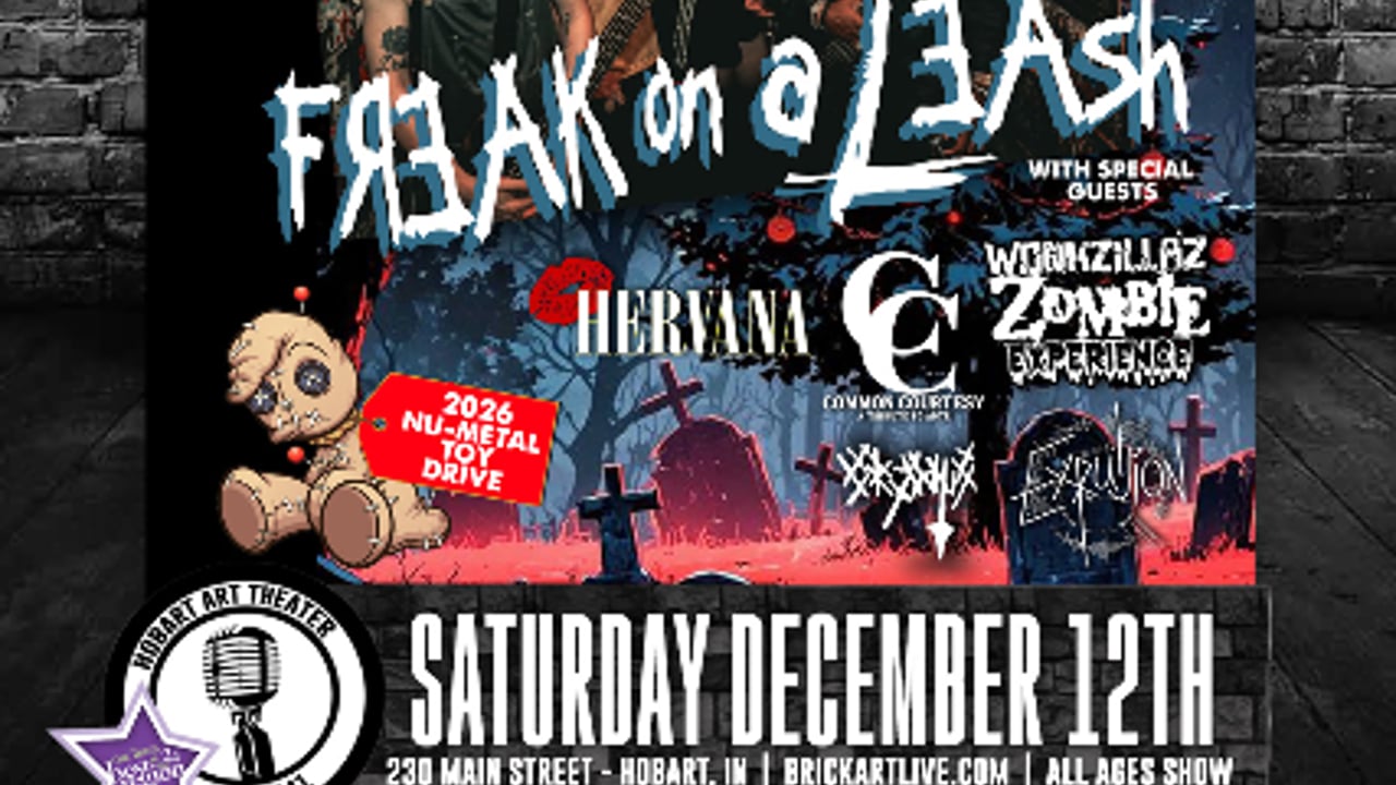 FREAK ON A LEASH 2026 NU-METAL TOY DRIVE