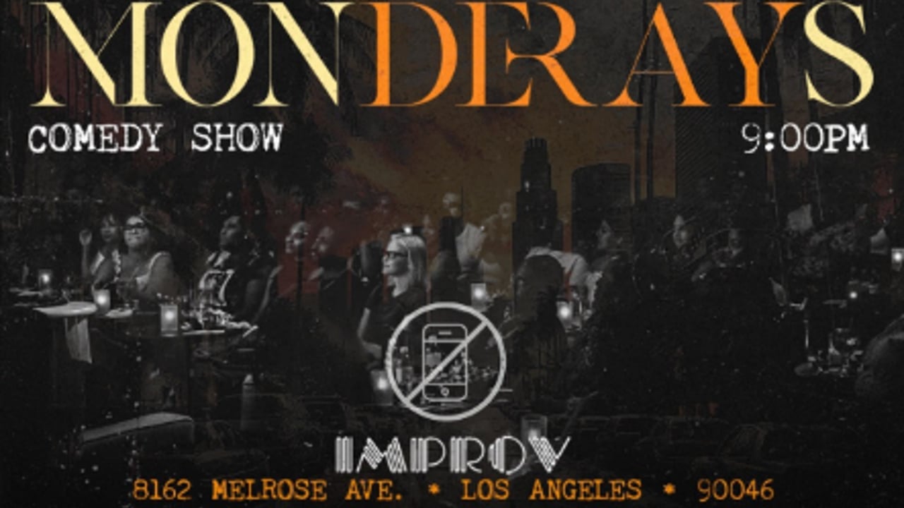 Improv Presents: MONDERAYS with Deray Davis & more