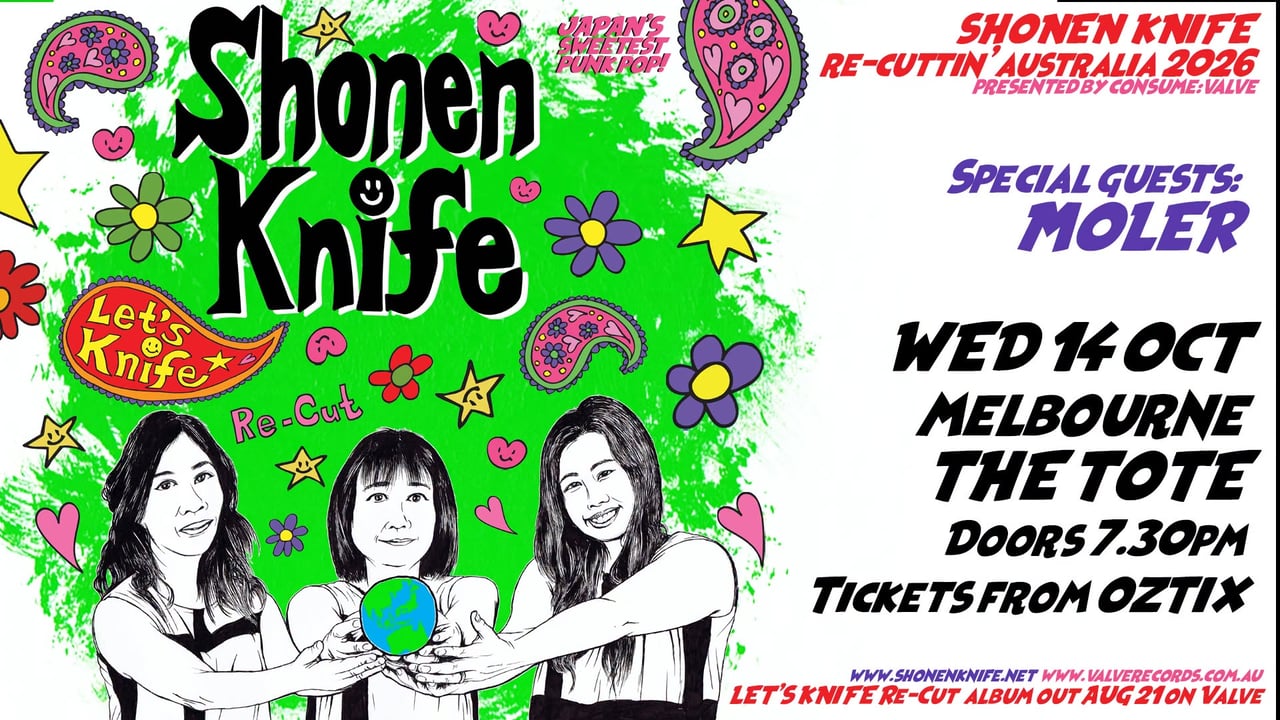 SHONEN KNIFE AT THE TOTE