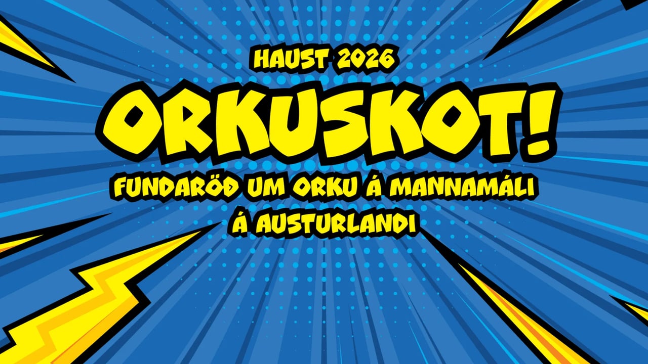 Orkuskot - Rafvæðing smábáta