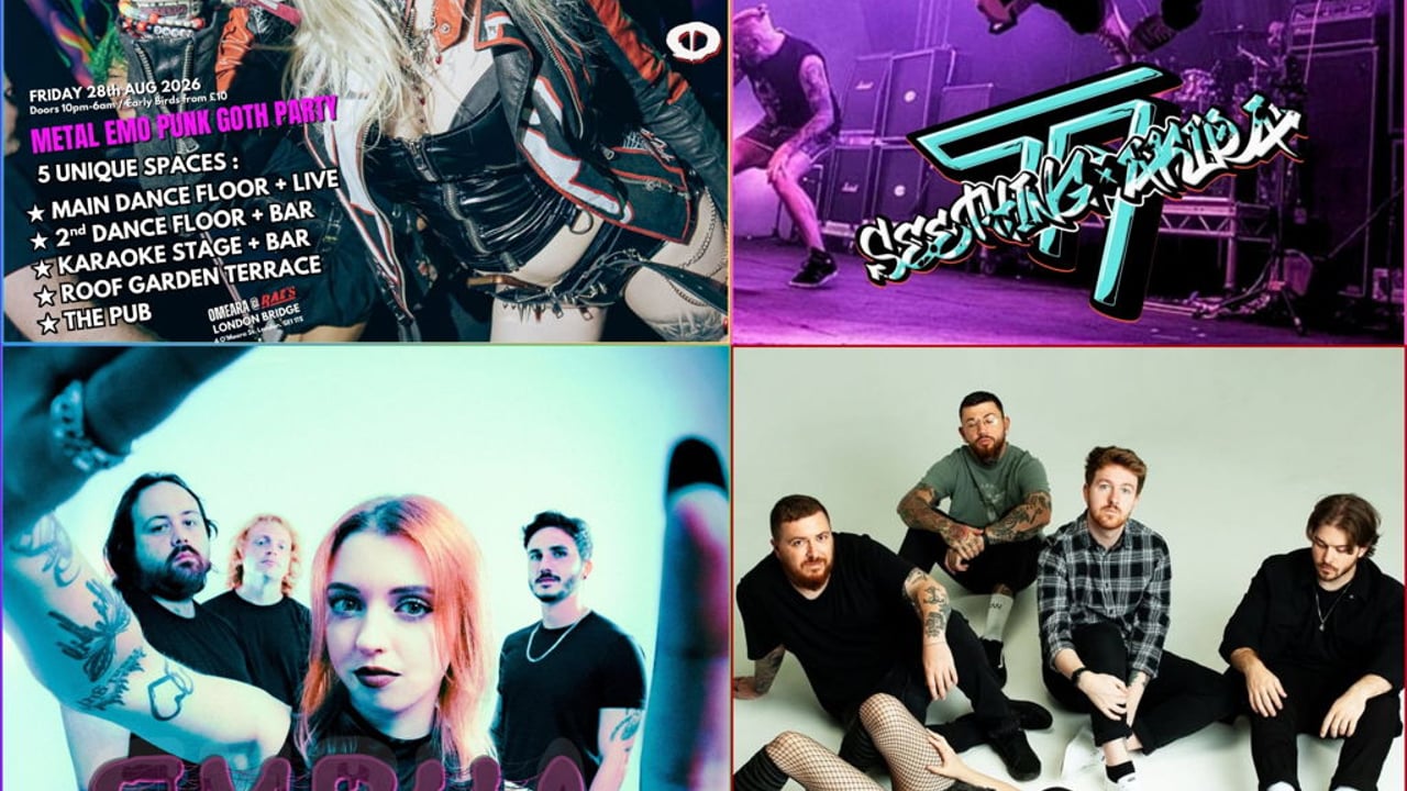 VOODOO ★ LONDON <Metal Emo Punk Goth Party> Aug 2026 - New Venue - ft Live