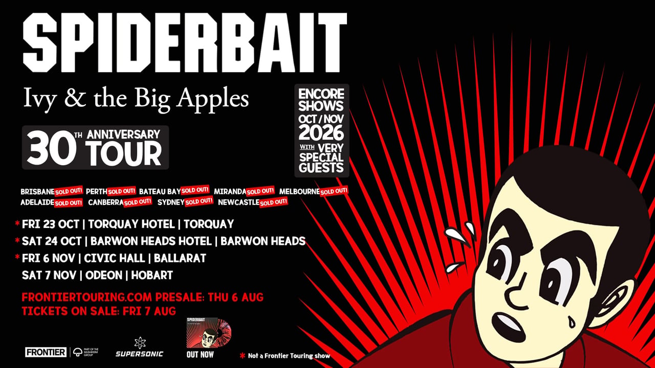 Spiderbait - 30 years of Ivy & The Big Apples