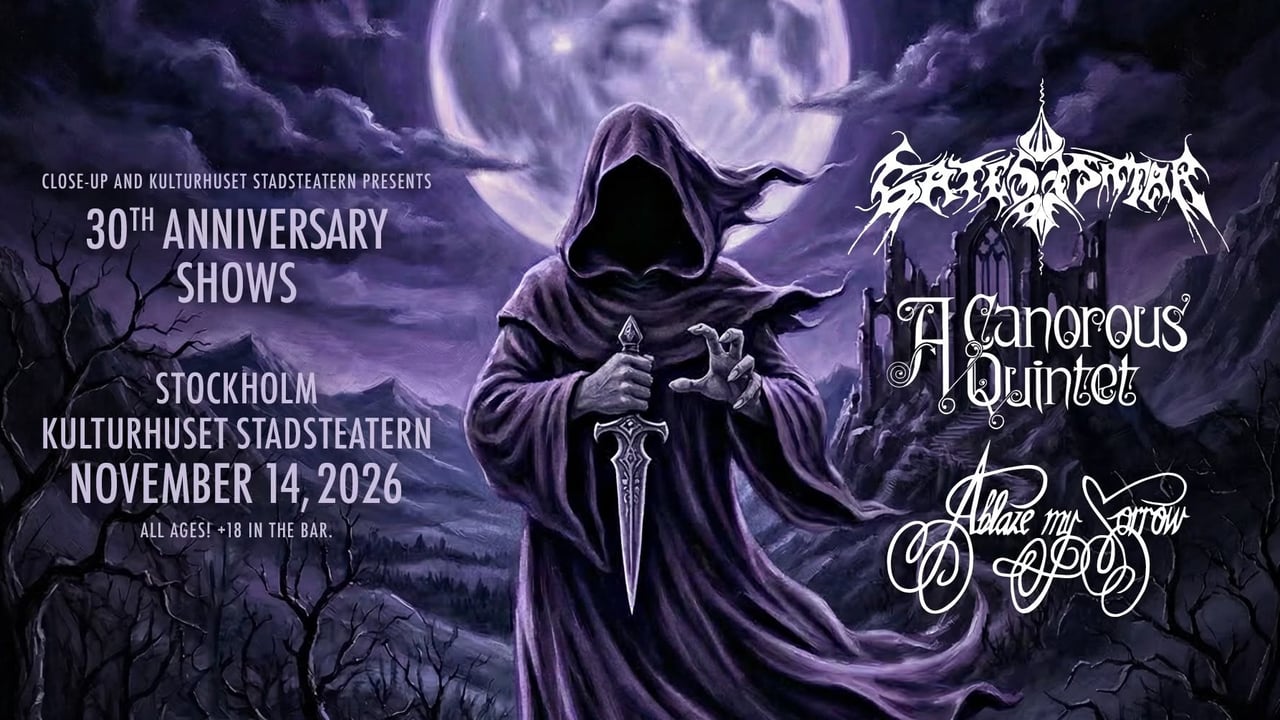 Gates of Ishtar + A Canorous Quintet + Ablaze My Sorrow 