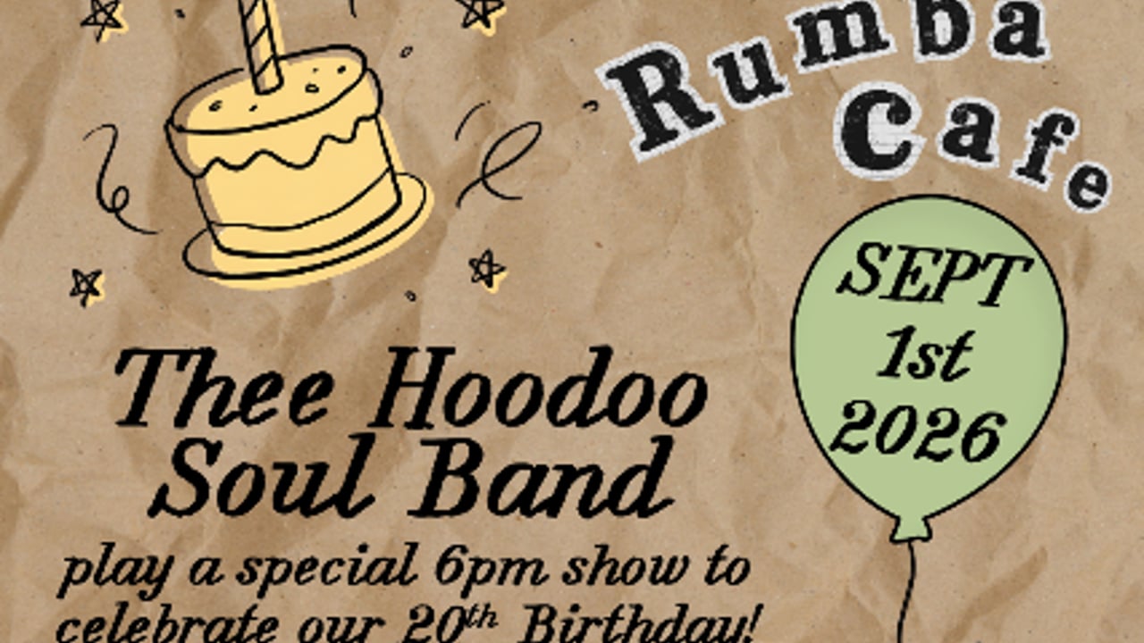 Hoodoo Happy Hour - Rumba's 20th Birthday!