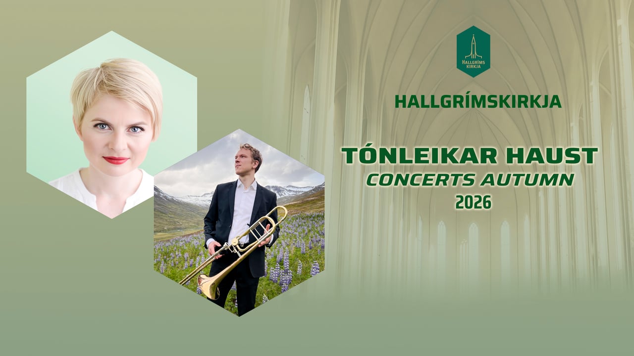 HÁDEGISTÓNLEIKAR: Lára Bryndís Eggertsdóttir organisti og Jón Arnar Einarsson básúnuleikari