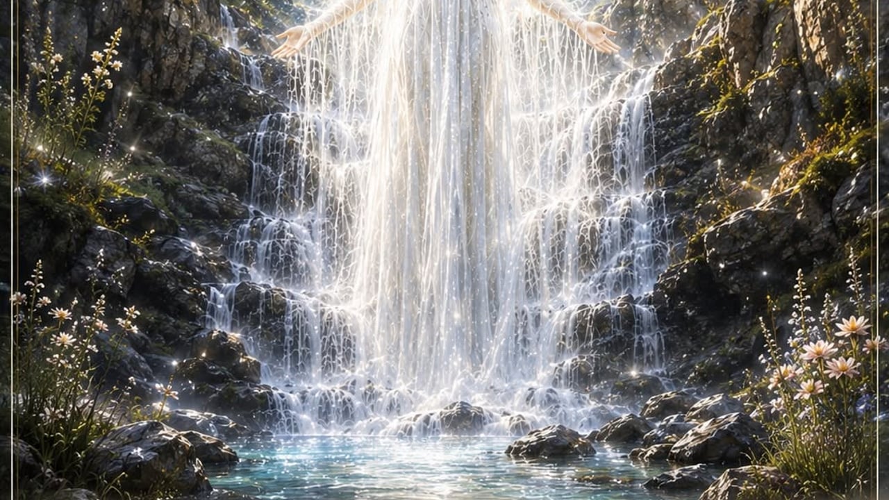 Transheilunarstund við Brunnárfoss - með Gaiu, jarðar-& og ljósverum
