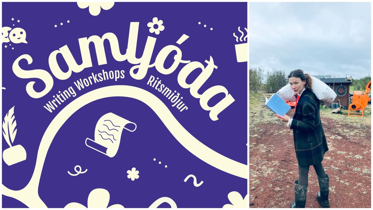 I write what I see and not what I know - Writing workshops with Maó Alheimsdóttir