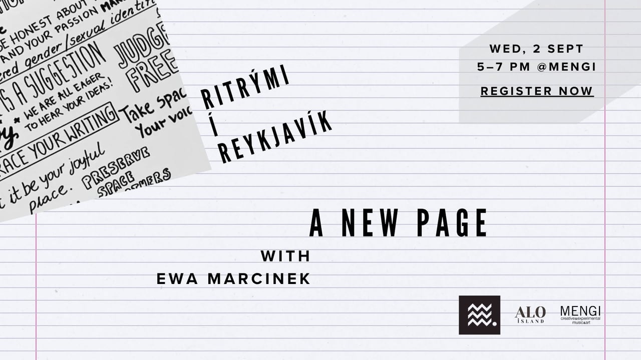 Ritrými í Reykjavík /  A New Page