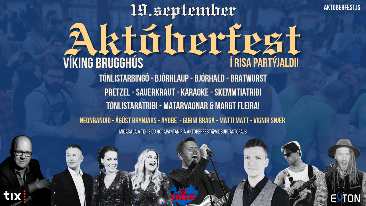 AKTÓBERFEST – OKTÓBERFEST AKUREYRAR